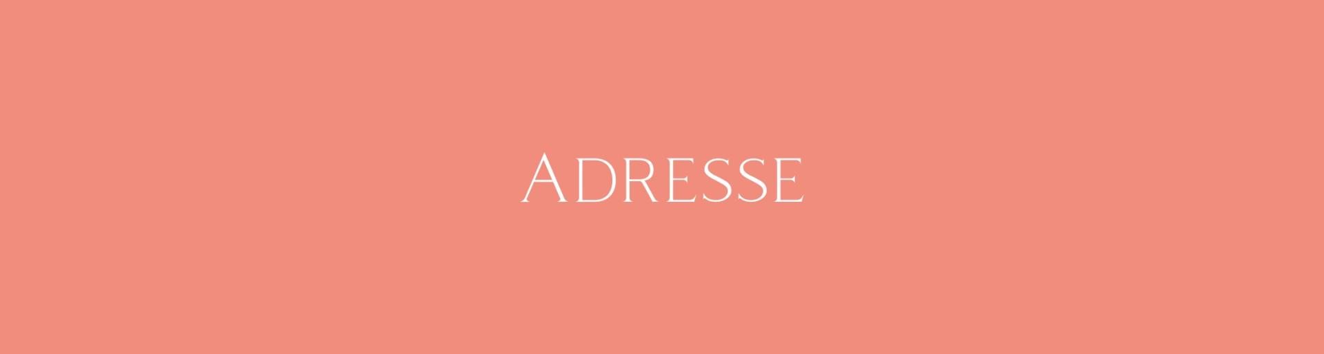 Adresse